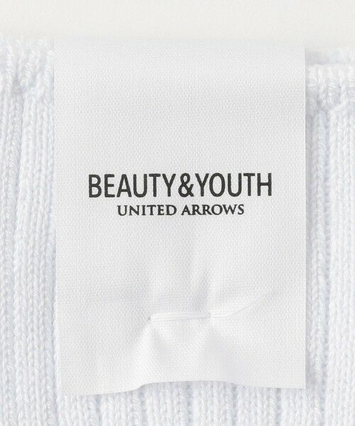 BEAUTY&YOUTH UNITED ARROWS / ビューティー&ユース ユナイテッドアローズ ソックス | ソフト リブ レッグ ソックス | 詳細3