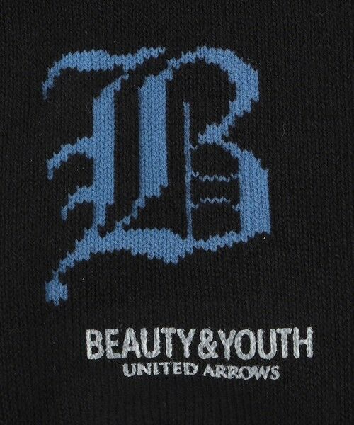 BEAUTY&YOUTH UNITED ARROWS / ビューティー&ユース ユナイテッドアローズ ソックス | ロゴ ルーズ クルー ソックス | 詳細4