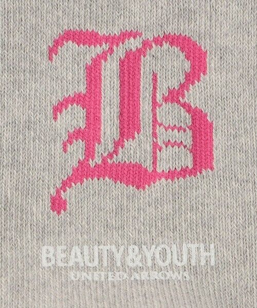 BEAUTY&YOUTH UNITED ARROWS / ビューティー&ユース ユナイテッドアローズ ソックス | ロゴ ルーズ クルー ソックス | 詳細7