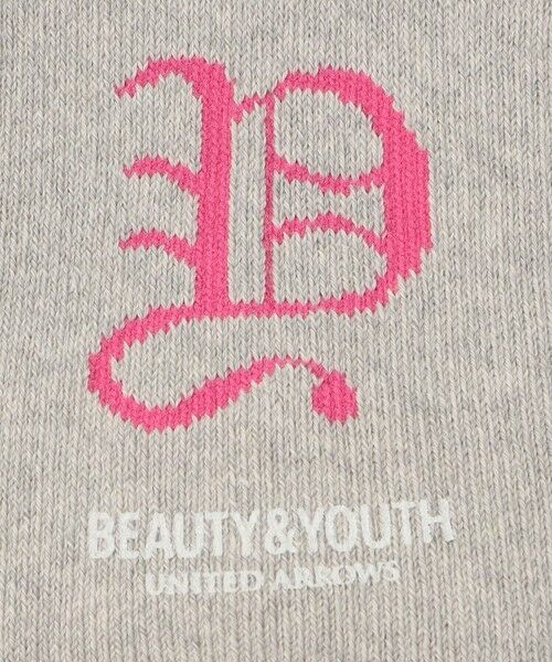 BEAUTY&YOUTH UNITED ARROWS / ビューティー&ユース ユナイテッドアローズ ソックス | ロゴ ルーズ クルー ソックス | 詳細8