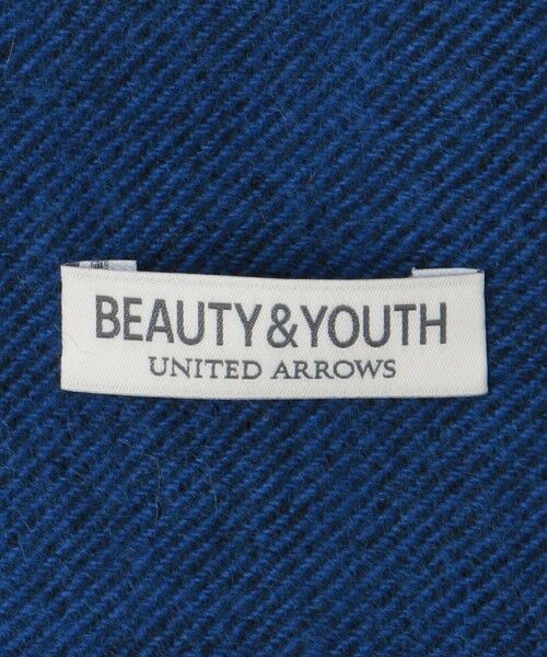 BEAUTY&YOUTH UNITED ARROWS / ビューティー&ユース ユナイテッドアローズ マフラー・ショール・スヌード・ストール | カシミヤ ウール チェック ストール | 詳細12