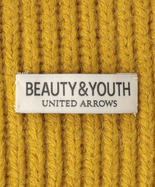 BEAUTY&YOUTH UNITED ARROWS / ビューティー&ユース ユナイテッドアローズ マフラー・ショール・スヌード・ストール | アゼ ニット マフラー | 詳細12