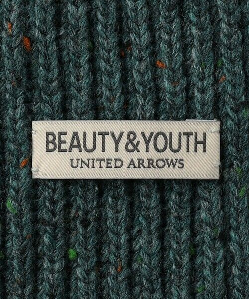 BEAUTY&YOUTH UNITED ARROWS / ビューティー&ユース ユナイテッドアローズ マフラー・ショール・スヌード・ストール | アゼ ネップ ニット マフラー | 詳細3