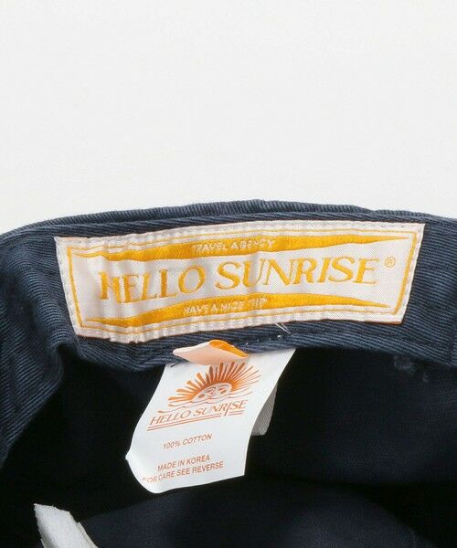 BEAUTY&YOUTH UNITED ARROWS / ビューティー&ユース ユナイテッドアローズ キャップ | ＜HELLO SUNRISE＞ パーム ツリー ワッペン 6パネル キャップ | 詳細13