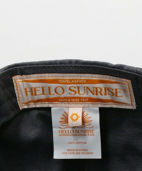 BEAUTY&YOUTH UNITED ARROWS / ビューティー&ユース ユナイテッドアローズ キャップ | ＜HELLO SUNRISE＞ アーチ ロゴ 5パネル キャップ | 詳細10