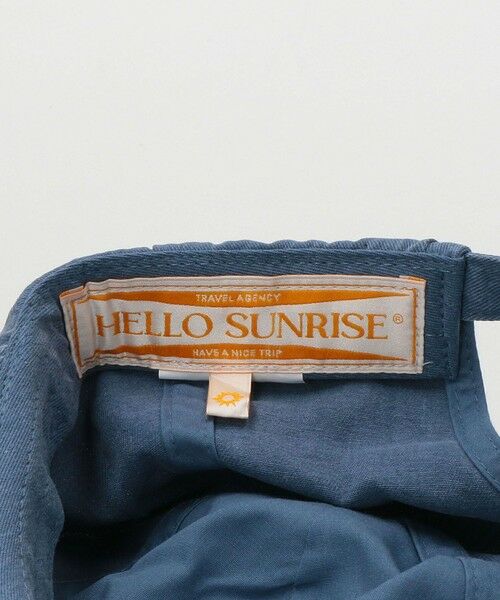 BEAUTY&YOUTH UNITED ARROWS / ビューティー&ユース ユナイテッドアローズ キャップ | ＜HELLO SUNRISE＞ サンライズ タイポ ロゴ 6パネル キャップ | 詳細10