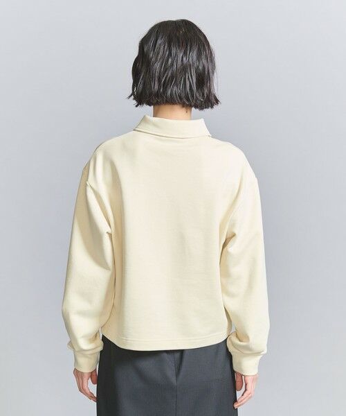 BEAUTY&YOUTH UNITED ARROWS / ビューティー&ユース ユナイテッドアローズ スウェット | コットン裏毛 ショートポロスウェット プルオーバー | 詳細5