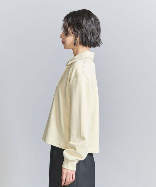 BEAUTY&YOUTH UNITED ARROWS / ビューティー&ユース ユナイテッドアローズ スウェット | コットン裏毛 ショートポロスウェット プルオーバー | 詳細4