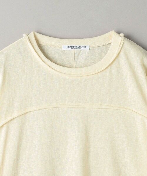 BEAUTY&YOUTH UNITED ARROWS / ビューティー&ユース ユナイテッドアローズ カットソー | 【WEB限定】スラブカットオフ ロングスリーブTシャツ | 詳細5