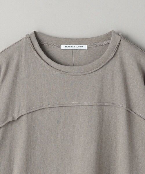 BEAUTY&YOUTH UNITED ARROWS / ビューティー&ユース ユナイテッドアローズ カットソー | 【WEB限定】スラブカットオフ ロングスリーブTシャツ | 詳細8