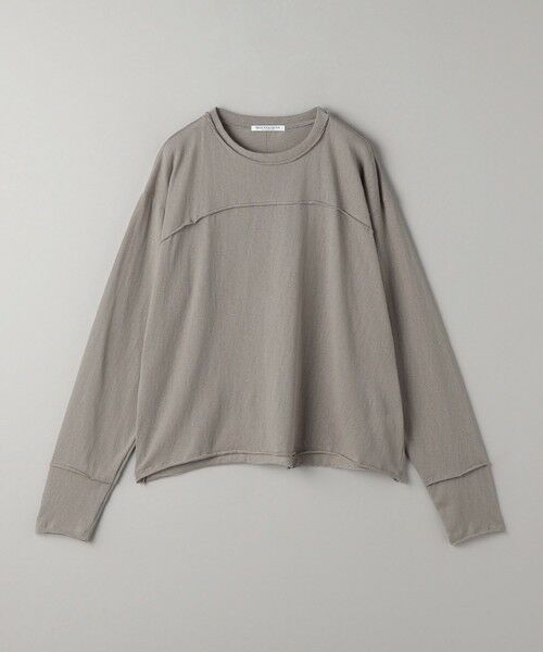 BEAUTY&YOUTH UNITED ARROWS / ビューティー&ユース ユナイテッドアローズ カットソー | 【WEB限定】スラブカットオフ ロングスリーブTシャツ | 詳細20