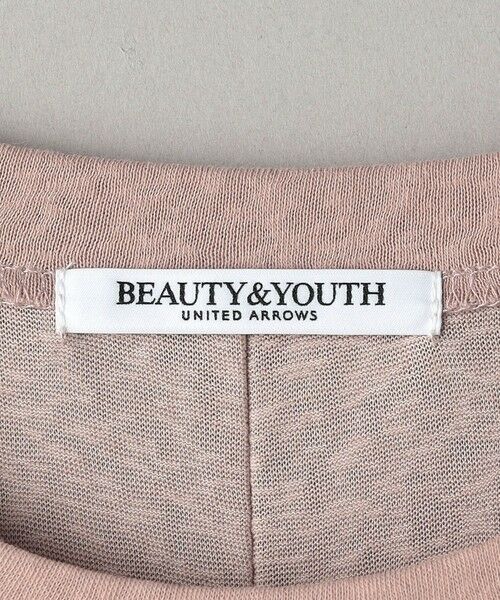 BEAUTY&YOUTH UNITED ARROWS / ビューティー&ユース ユナイテッドアローズ カットソー | 【WEB限定】スラブカットオフ ロングスリーブTシャツ | 詳細15