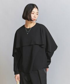 【WEB限定】ケープフリル レイヤーカットソー