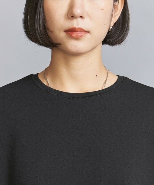 BEAUTY&YOUTH UNITED ARROWS / ビューティー&ユース ユナイテッドアローズ カットソー | 【WEB限定 Wardrobe DAILY MINIMAL】ケープフリル レイヤーカットソー | 詳細10