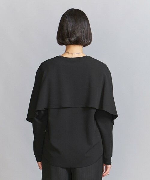 BEAUTY&YOUTH UNITED ARROWS / ビューティー&ユース ユナイテッドアローズ カットソー | 【WEB限定 Wardrobe DAILY MINIMAL】ケープフリル レイヤーカットソー | 詳細9