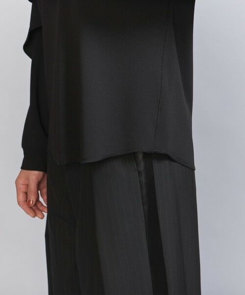 BEAUTY&YOUTH UNITED ARROWS / ビューティー&ユース ユナイテッドアローズ カットソー | 【WEB限定 Wardrobe DAILY MINIMAL】ケープフリル レイヤーカットソー | 詳細12