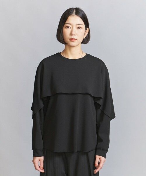 BEAUTY&YOUTH UNITED ARROWS / ビューティー&ユース ユナイテッドアローズ カットソー | 【WEB限定】ケープフリル レイヤーカットソー | 詳細7