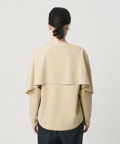 BEAUTY&YOUTH UNITED ARROWS / ビューティー&ユース ユナイテッドアローズ カットソー | 【WEB限定 Wardrobe DAILY MINIMAL】ケープフリル レイヤーカットソー | 詳細24