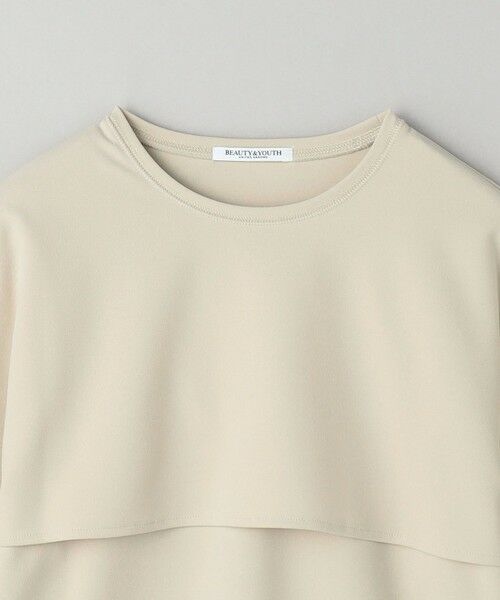 BEAUTY&YOUTH UNITED ARROWS / ビューティー&ユース ユナイテッドアローズ カットソー | 【WEB限定 Wardrobe DAILY MINIMAL】ケープフリル レイヤーカットソー | 詳細27