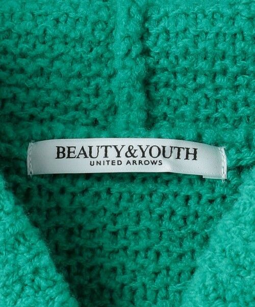 BEAUTY&YOUTH UNITED ARROWS / ビューティー&ユース ユナイテッドアローズ ニット・セーター | ウール ハーフジップ フーディ | 詳細11