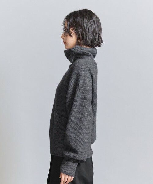 BEAUTY&YOUTH UNITED ARROWS / ビューティー&ユース ユナイテッドアローズ ニット・セーター | ボリュームスリーブ タートルネック ニットプルオーバー | 詳細14