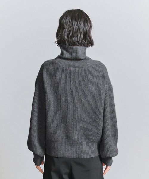 BEAUTY&YOUTH UNITED ARROWS / ビューティー&ユース ユナイテッドアローズ ニット・セーター | ボリュームスリーブ タートルネック ニットプルオーバー | 詳細15