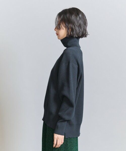 BEAUTY&YOUTH UNITED ARROWS / ビューティー&ユース ユナイテッドアローズ ニット・セーター | コットンカシミヤ ミラノリブニット タートル -ウォッシャブル- | 詳細23