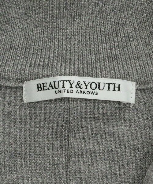 BEAUTY&YOUTH UNITED ARROWS / ビューティー&ユース ユナイテッドアローズ ニット・セーター | 【WEB限定】スポンディッシュニット ハーフジッププルオーバー -ウォッシャブル- | 詳細21