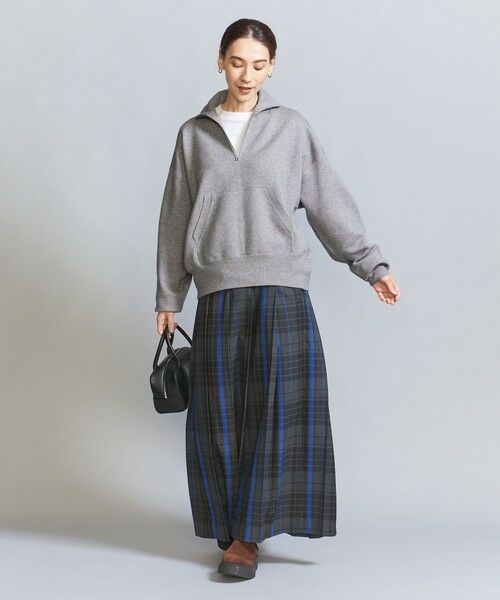 BEAUTY&YOUTH UNITED ARROWS / ビューティー&ユース ユナイテッドアローズ ニット・セーター | 【WEB限定】スポンディッシュニット ハーフジッププルオーバー -ウォッシャブル- | 詳細11