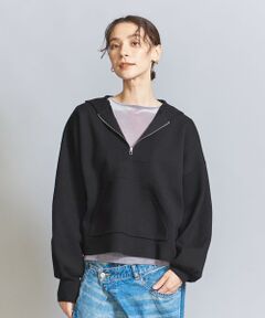 【WEB限定】スポンディッシュニット フーディプルオーバー -ウォッシャブル-