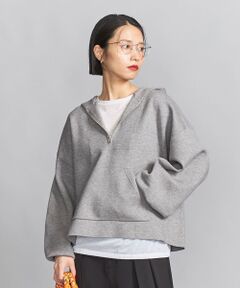 【WEB限定】スポンディッシュニット フーディプルオーバー -ウォッシャブル-