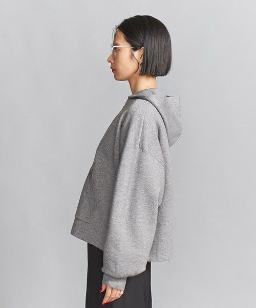 BEAUTY&YOUTH UNITED ARROWS / ビューティー&ユース ユナイテッドアローズ ニット・セーター | 【WEB限定】スポンディッシュニット フーディプルオーバー -ウォッシャブル- | 詳細15