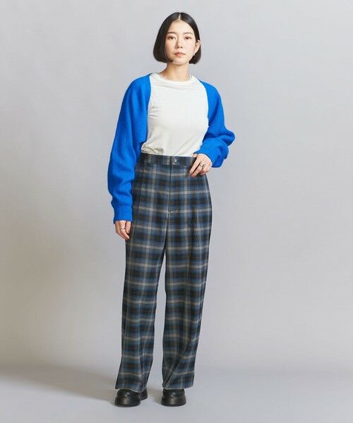 BEAUTY&YOUTH UNITED ARROWS / ビューティー&ユース ユナイテッドアローズ その他パンツ | タック ワイドストレート パンツ | 詳細2