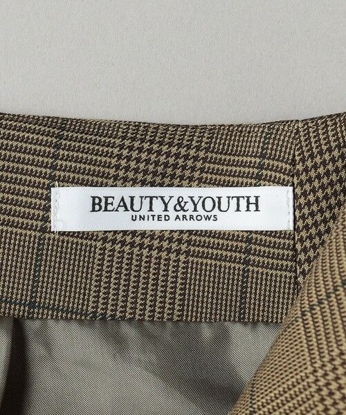 BEAUTY&YOUTH UNITED ARROWS / ビューティー&ユース ユナイテッドアローズ その他パンツ | チェック タックワイドパンツ | 詳細12