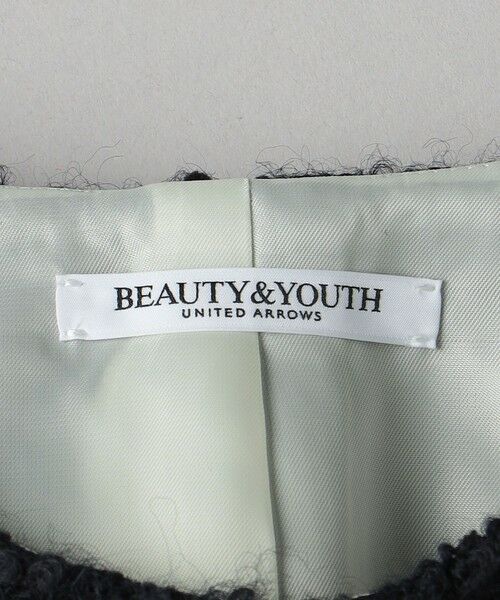 BEAUTY&YOUTH UNITED ARROWS / ビューティー&ユース ユナイテッドアローズ ノーカラージャケット | ドットジャカード ノーカラージャケット | 詳細12