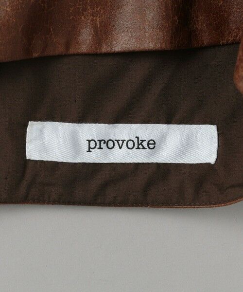 BEAUTY&YOUTH UNITED ARROWS / ビューティー&ユース ユナイテッドアローズ ベスト | ＜provoke＞クラッキングレザーライク ベスト -2WAY- | 詳細7