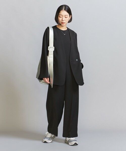 WEB限定 Wardrobe DAILY MINIMAL】ダブルクロス カラーレス