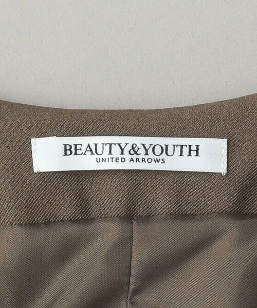 BEAUTY&YOUTH UNITED ARROWS / ビューティー&ユース ユナイテッドアローズ ベスト | 【WEB限定】ペプラム ベスト -ウォッシャブル- | 詳細12