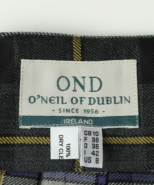 BEAUTY&YOUTH UNITED ARROWS / ビューティー&ユース ユナイテッドアローズ ロング・マキシ丈スカート | 【別注】＜O'NEIL of DUBLIN＞チェック プリーツスカート | 詳細12