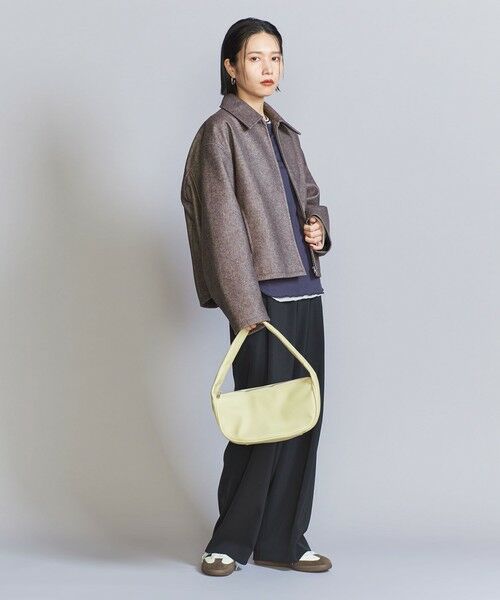 BEAUTY&YOUTH UNITED ARROWS / ビューティー&ユース ユナイテッドアローズ ブルゾン | 【WEB限定】ウールライク ショートジップブルゾン | 詳細27