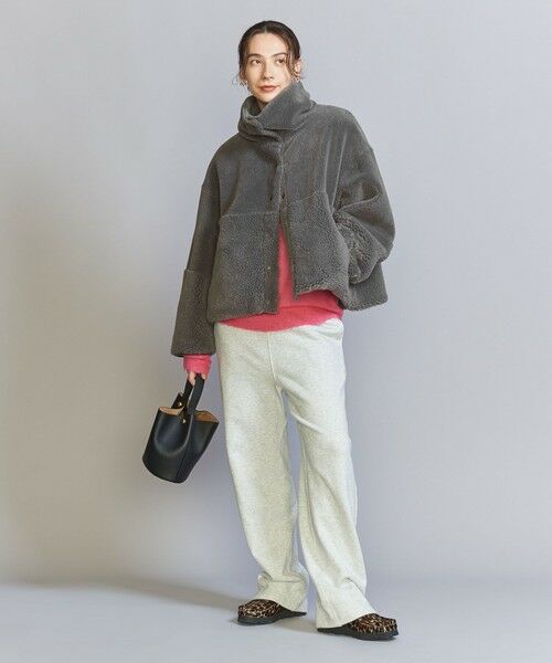 BEAUTY&YOUTH UNITED ARROWS / ビューティー&ユース ユナイテッドアローズ ブルゾン | 【WEB限定】ボア×キルティング リバーシブルショートコート -2WAY- | 詳細8