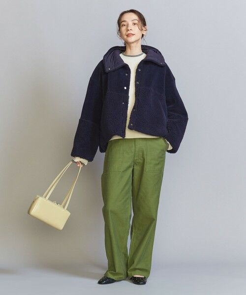 BEAUTY&YOUTH UNITED ARROWS / ビューティー&ユース ユナイテッドアローズ ブルゾン | 【WEB限定】ボア×キルティング リバーシブルショートコート -2WAY- | 詳細27