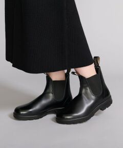 ＜Blundstone＞ブラッシュオフ レザー サイドゴア ブーツ