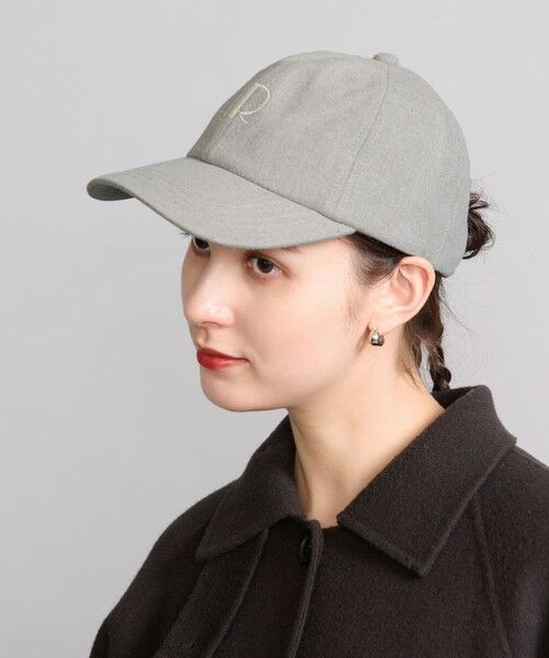 BEAUTY&YOUTH UNITED ARROWS / ビューティー&ユース ユナイテッドアローズ キャップ | ＜Revis.＞メランジ ロゴキャップ/ライトグレー | 詳細1