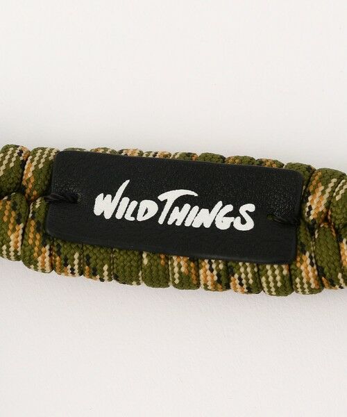 A SCENE×WILD THINGS＞パラコード ストラップ （その他小物