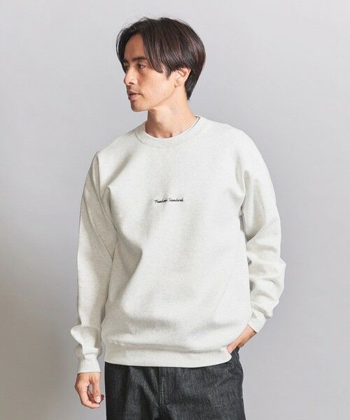 BEAUTY&YOUTH UNITED ARROWS / ビューティー&ユース ユナイテッドアローズ カットソー | フリーダム スタンダード エンボス クルーネックスウェット | 詳細6