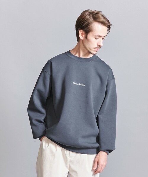 BEAUTY&YOUTH UNITED ARROWS / ビューティー&ユース ユナイテッドアローズ カットソー | フリーダム スタンダード エンボス クルーネックスウェット | 詳細11