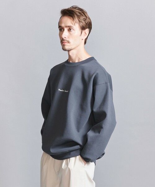 BEAUTY&YOUTH UNITED ARROWS / ビューティー&ユース ユナイテッドアローズ カットソー | フリーダム スタンダード エンボス クルーネックスウェット | 詳細12