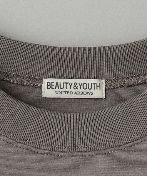 BEAUTY&YOUTH UNITED ARROWS / ビューティー&ユース ユナイテッドアローズ カットソー | フリーダム スタンダード エンボス クルーネックスウェット | 詳細17