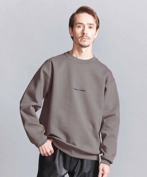 BEAUTY&YOUTH UNITED ARROWS / ビューティー&ユース ユナイテッドアローズ カットソー | フリーダム スタンダード エンボス クルーネックスウェット | 詳細21